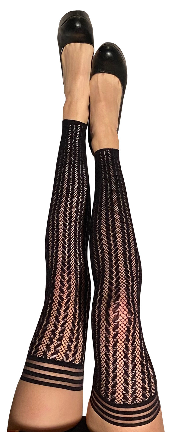 Kixies footless thigh high tights