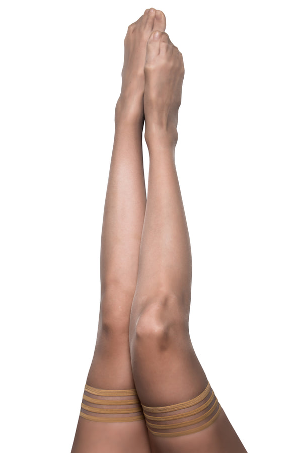 Bridal stockings, nude thigh highs, wedding lingerie